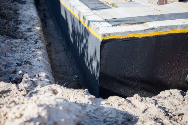 Professional Emergency Waterproofing technician working in Stanley, WI